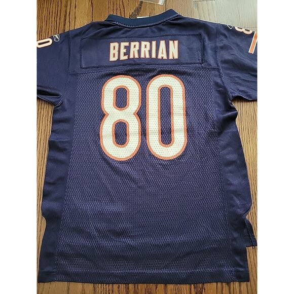 Reebok Bernard Berrian Chicago Bears Jersey Youth Medium 10-12 Football - Picture 8 of 9